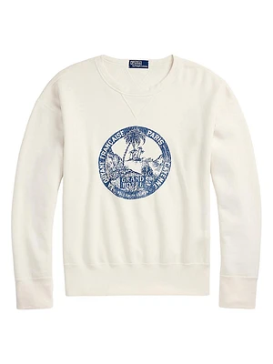 Graphic Crewneck Sweatshirt