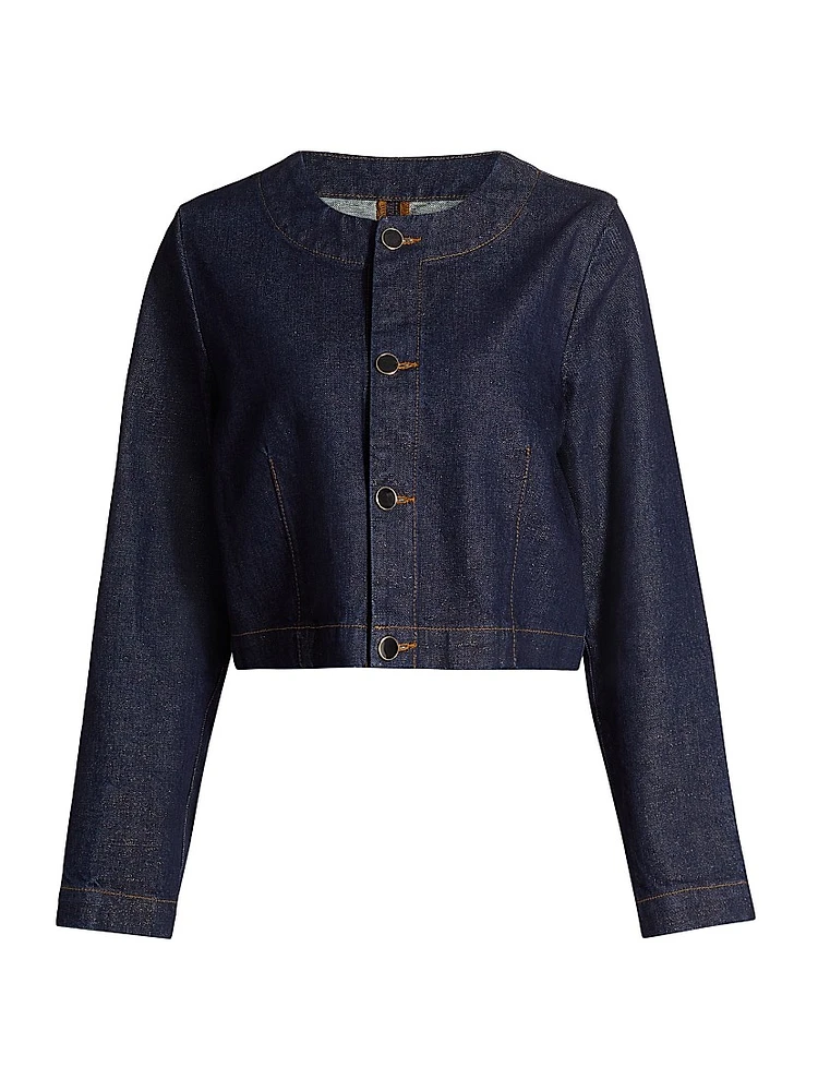 Ezra Button-Front Jacket