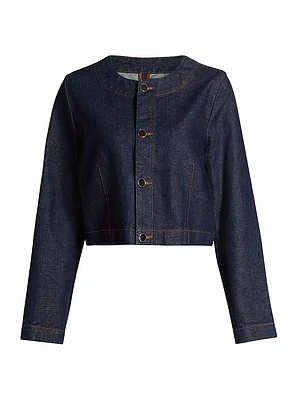 Ezra Button-Front Jacket