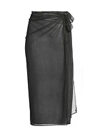 Metallic Mesh Sarong