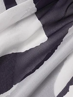 Jessie Brushstroke Chiffon Minidress