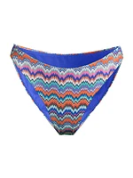 Margot Barcelona Metallic Chevron Bikini Bottom