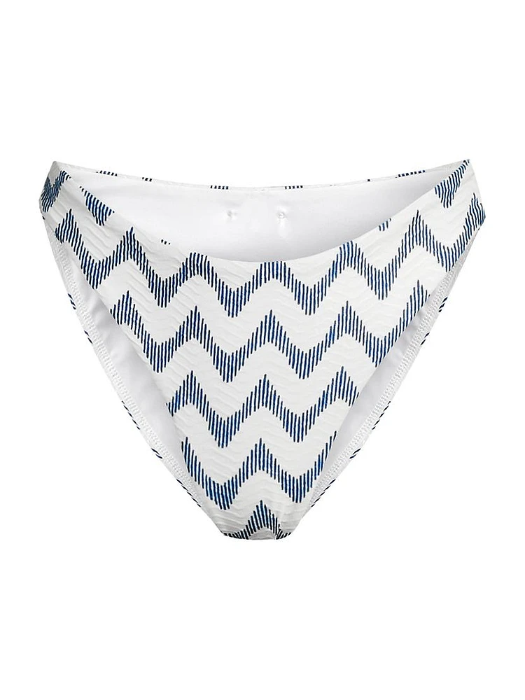 Margot Barcelona Chevron Bikini Bottom