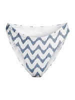 Margot Barcelona Chevron Bikini Bottom