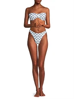 Margot Barcelona Chevron Bikini Bottom