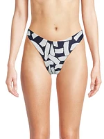 Margot Brushstroke Bikini Bottom