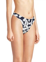 Margot Brushstroke Bikini Bottom