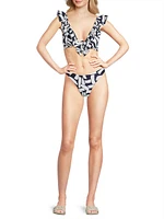 Margot Brushstroke Bikini Bottom