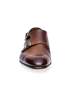 Adrian Monk-Strap Leather Dress Shoes