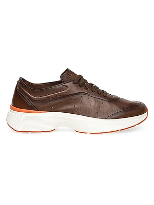 Bounce Leather Low-Top Sneakers