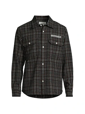 Millett Logo Check Twill Shirt