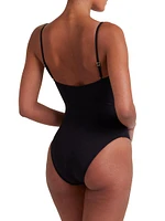 Memoir Embroidered One-Piece Swimsuit