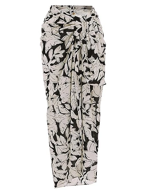 Duet Printed Maxi Pareo
