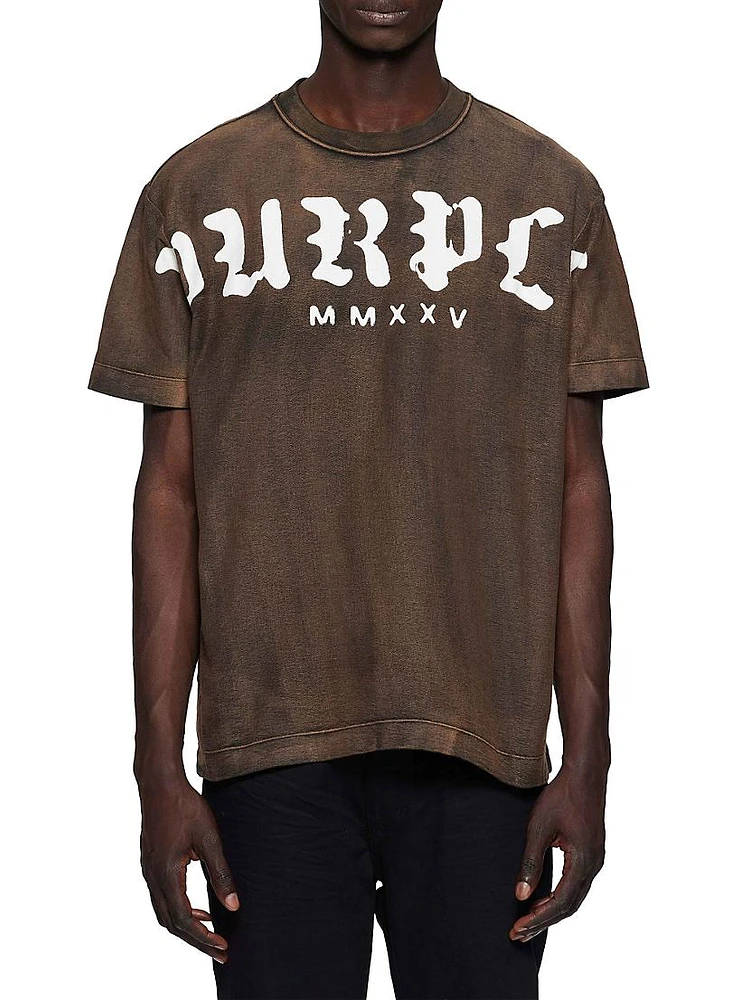 Textured Jersey Logo T-Shirt