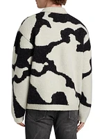 Jacquard Polo Sweater