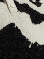 Jacquard Polo Sweater