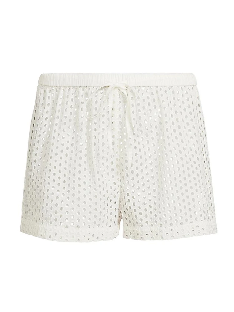 Nancy Eyelet Shorts