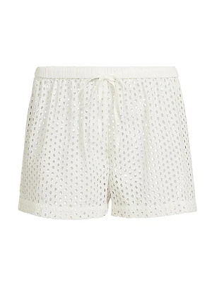 Nancy Eyelet Shorts
