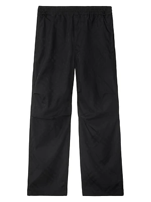 Check Cargo Trousers