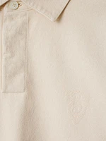Oversized Cotton Polo Shirt
