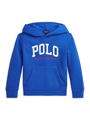 Little Boy's & Polo Logo Hoodie