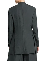 Compact Linen Blazer