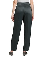 Double Silk Satin Trousers