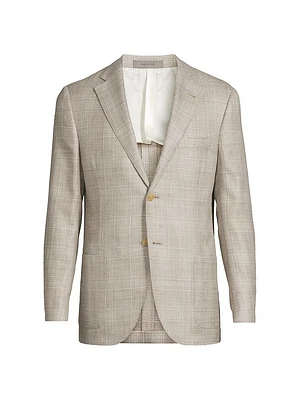 Textured Virgin Wool Jacket