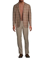 Plaid Virgin Wool Jacket