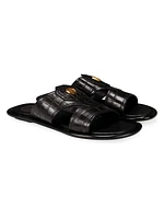 Crocodile Leather Sandals