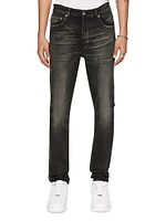 Democrazy Chitch Tarr Studded Slim-Tapered Jeans