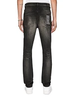 Democrazy Chitch Tarr Studded Slim-Tapered Jeans