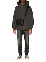 Democrazy Chitch Tarr Studded Slim-Tapered Jeans