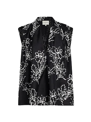 Asel Silk Top