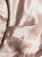 Pero Fitted Short-Sleeve Blouse