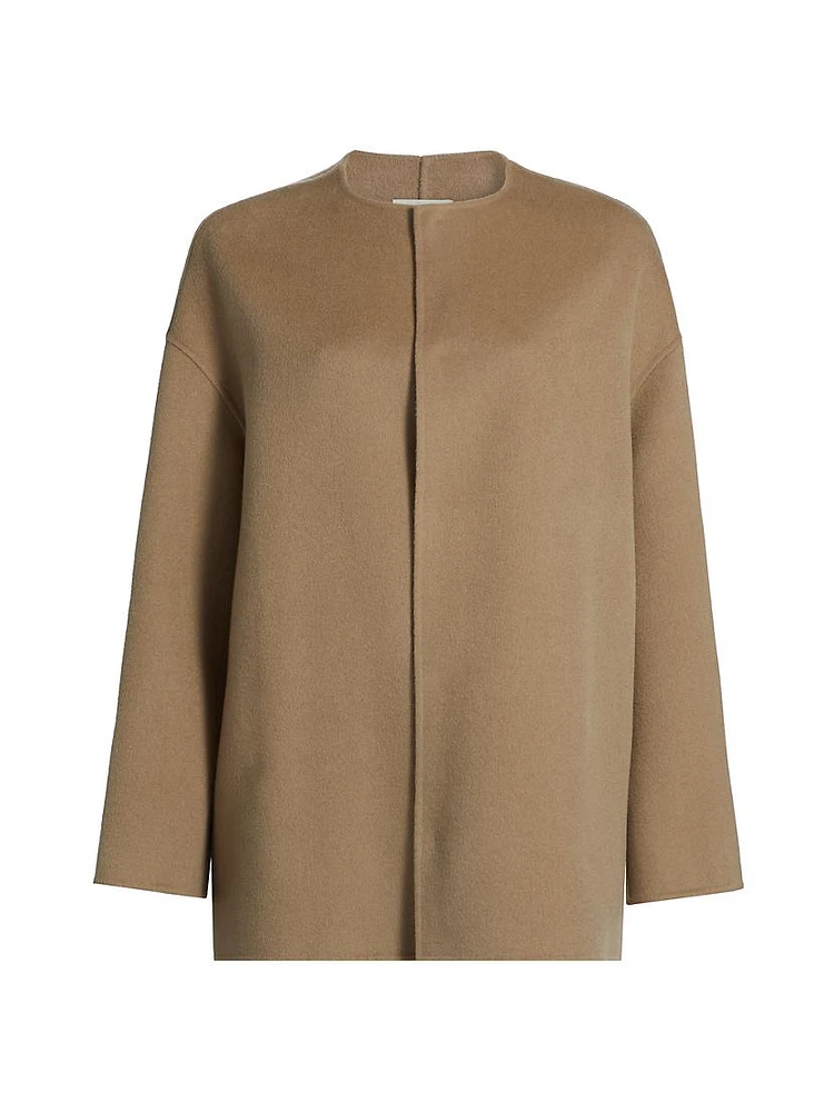 Gio Wool-Cashmere Short Coat