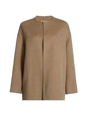Gio Wool-Cashmere Short Coat