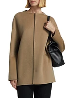 Gio Wool-Cashmere Short Coat