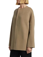 Gio Wool-Cashmere Short Coat