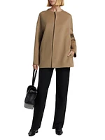 Gio Wool-Cashmere Short Coat