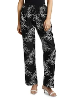Markos Silk Pull-On Pants