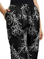 Markos Silk Pull-On Pants