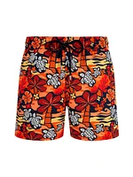 Turtles & Palm Trees Swim Shorts