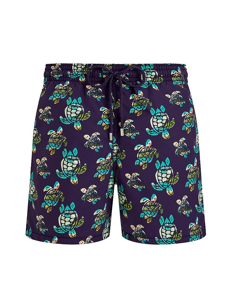 Landscape Turtles Swim Shorts