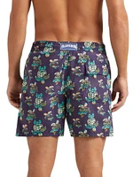 Landscape Turtles Swim Shorts