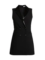 Carlena Sequined Blazer Minidress