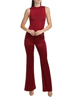 Nichol Turtleneck Sleeveless Bodysuit