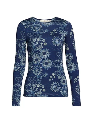 Hazel Floral Jersey Top