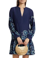 Frannie Floral Pleated Minidress