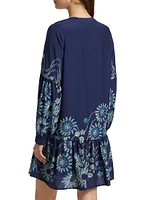 Frannie Floral Pleated Minidress
